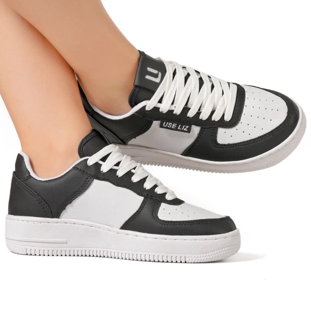 Tênis Feminino Casual Estiloso Masculino Resistente Confortável Resistente Treino Diário Academia