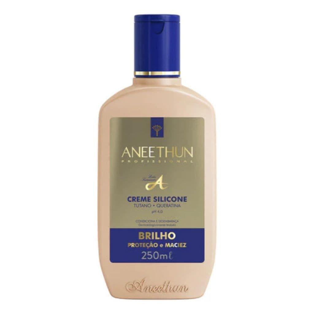 Creme De Silicone Brilho Linha A 250 Ml Aneethun