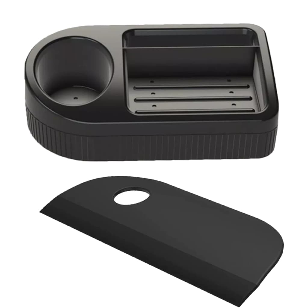 Porta Sabão e Detergente com Rodinho de Pia Kit Cozinha Prático