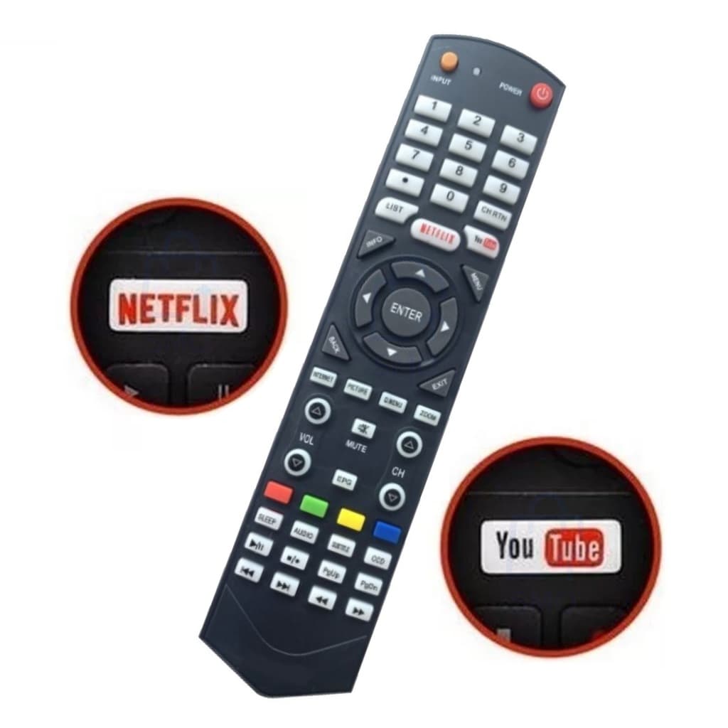 Controle Para Tv Le3257i Le4057i(a) Le4652i Le5552i Le4652i Ct6670 Ct-6550 Ct-6610 Ct6550 Ct6610 Ct-8063 40 48 55 Pol.