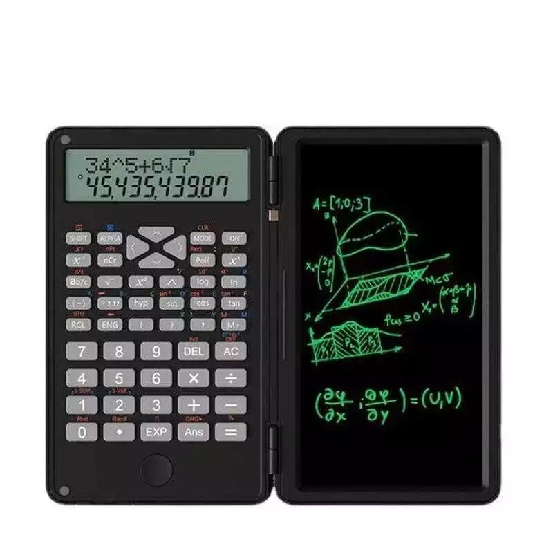 Função científica calculadora placa de escrita Mini escritório exame contabilidade caligrafia multifuncional computador