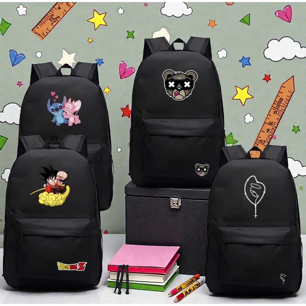 Mochila Unissex Escolar Faculdade Passeio Notebook Resistente Espaçosa Reforçada