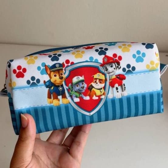 ESTOJO ESCOLAR INFANTIL PERSONALIZADO COM NOME VARIOS PERSONAGENS