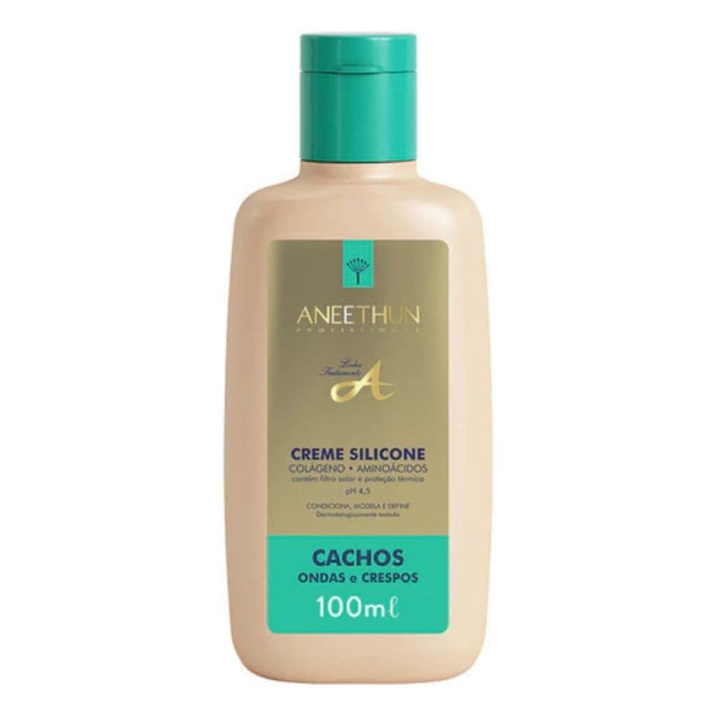 Aneethun Creme De Silicone Cachos Linha A 100ml