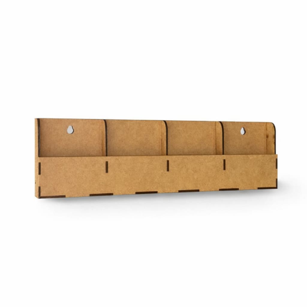 Porta Celular De Parede Decorativo Controle De 4 Lugares