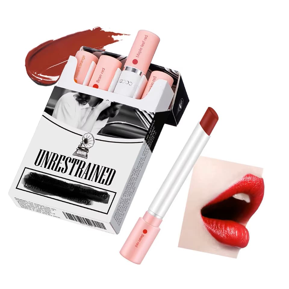 Batom Set 4 Pcs, de Longa Duração Lip Glaze Matte (lana)