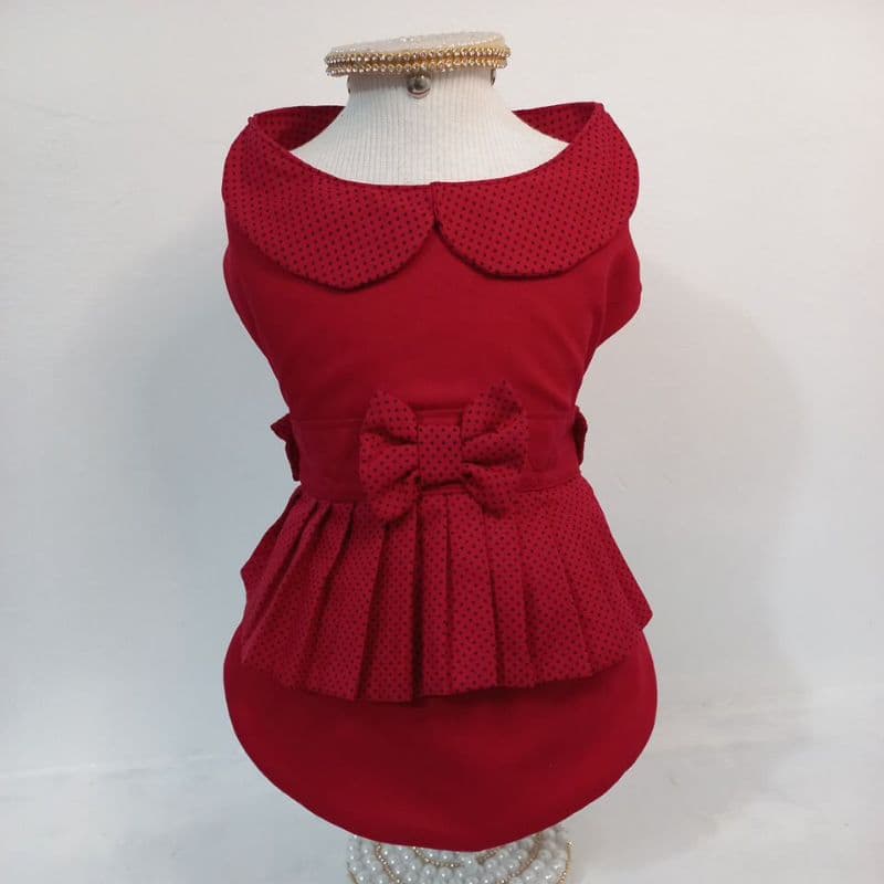 vestido pet vestido para cachorro verão gatos