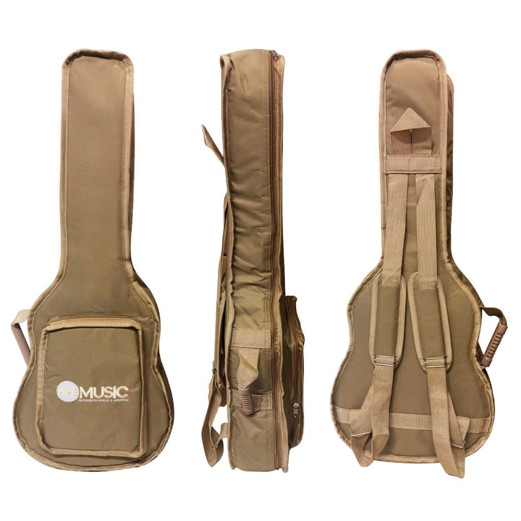 Capa P/ Violão Baby Cargo "strinberg "bege Ny-600