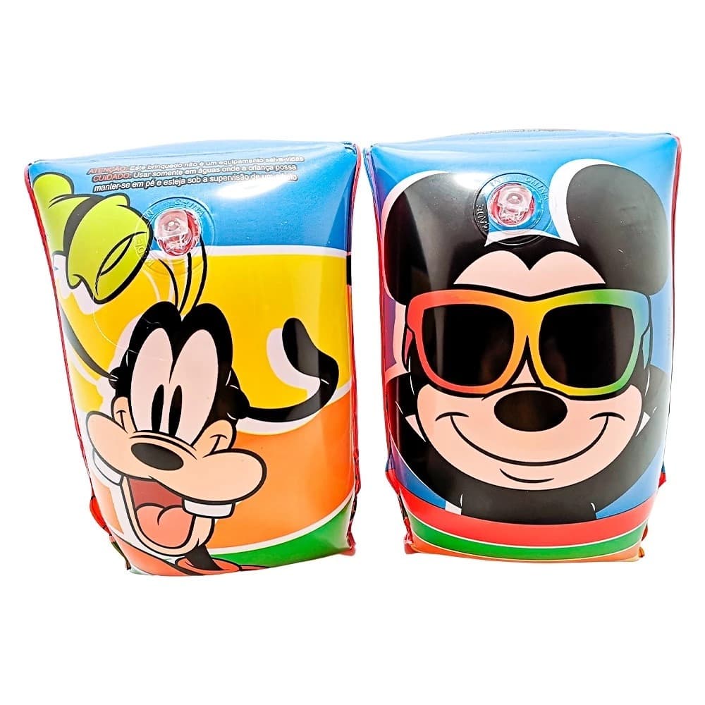 Boia De Braço Inflável Infantil Menino Mickey Disney