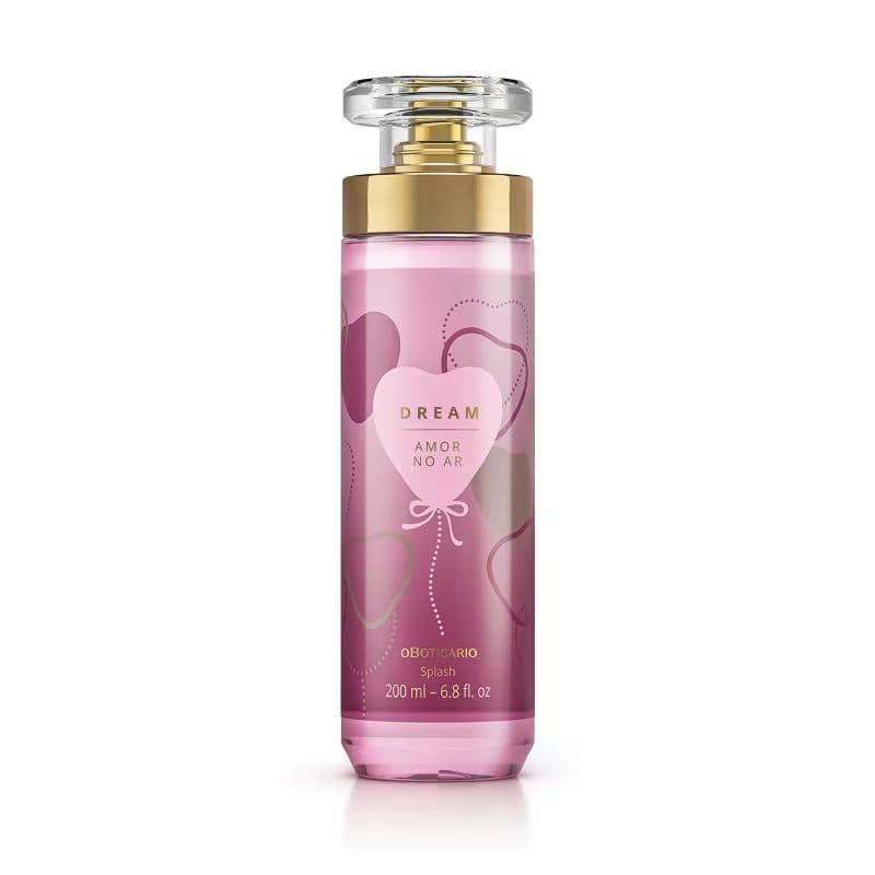 Body Splash Desodorante Colônia Dream Amor No Ar 200ml | Perfume Feminino Leve, Doce e Romântico