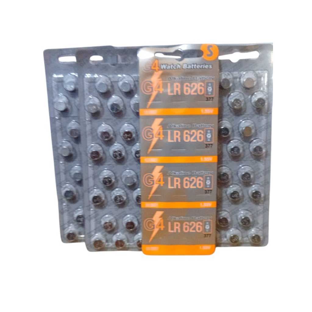 Bateria Relogios G4 377/626 Cart C/50 Unds