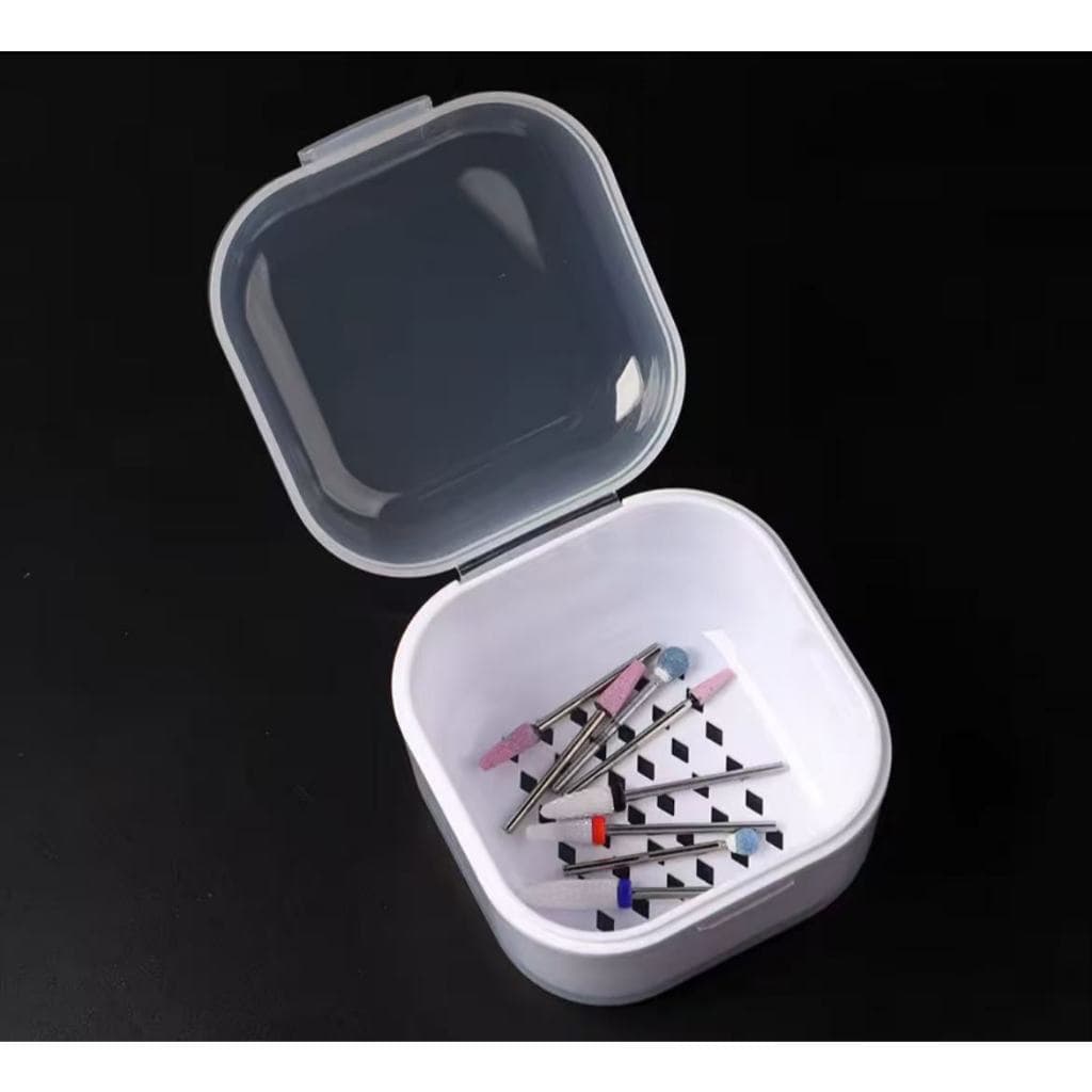 Caja De Limpieza Con Filtro Doble Para Manicura Y Pedicura (Cor enviada aleatoriamente)