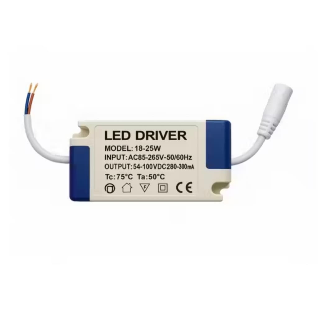 Driver Reator Para Plafon de Led 18-25w 85-265v para lluminação Segura e Durável Compativel ..
