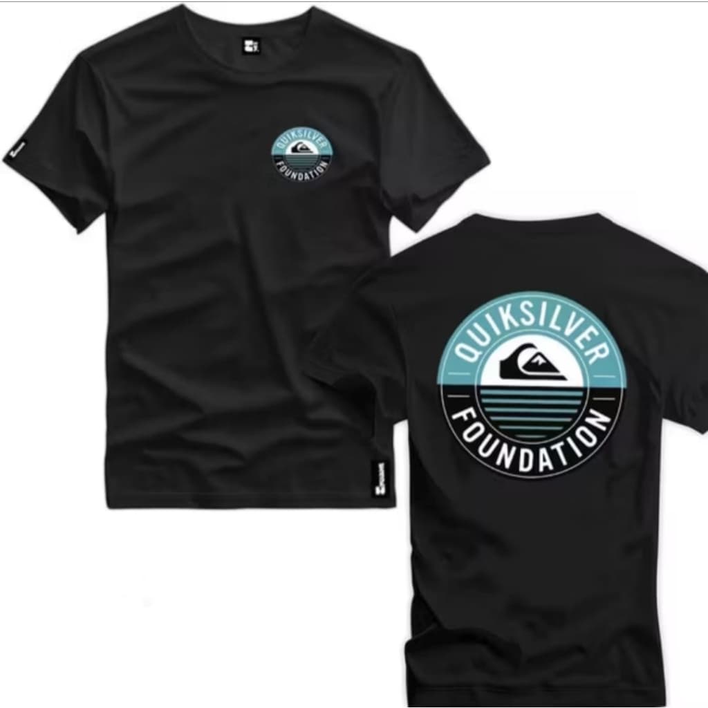 Camiseta Feminina Masculina Estampa Quik Silver 100% Algodão Confortável Casual Qualidade Moda Tendência Variedade Luxo