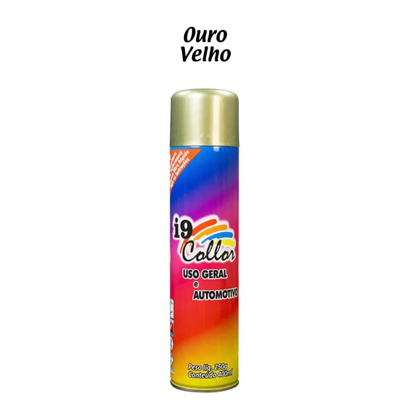 Tinta Spray Ouro Velho Dourado 400ml
