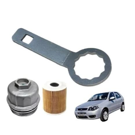 CHAVE SACA FILTRO DE ÓLEO ESTRIADA E-TORQUE 36 MM MOTOR EVO