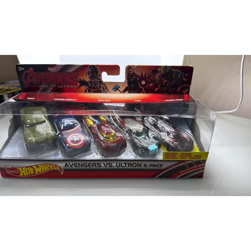 Carrinhos Hot Wheels - Pack Avengers vs. Ultron