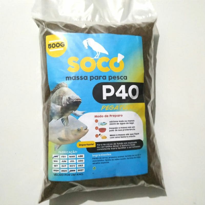 MASSA P40 SOCÓ 500G