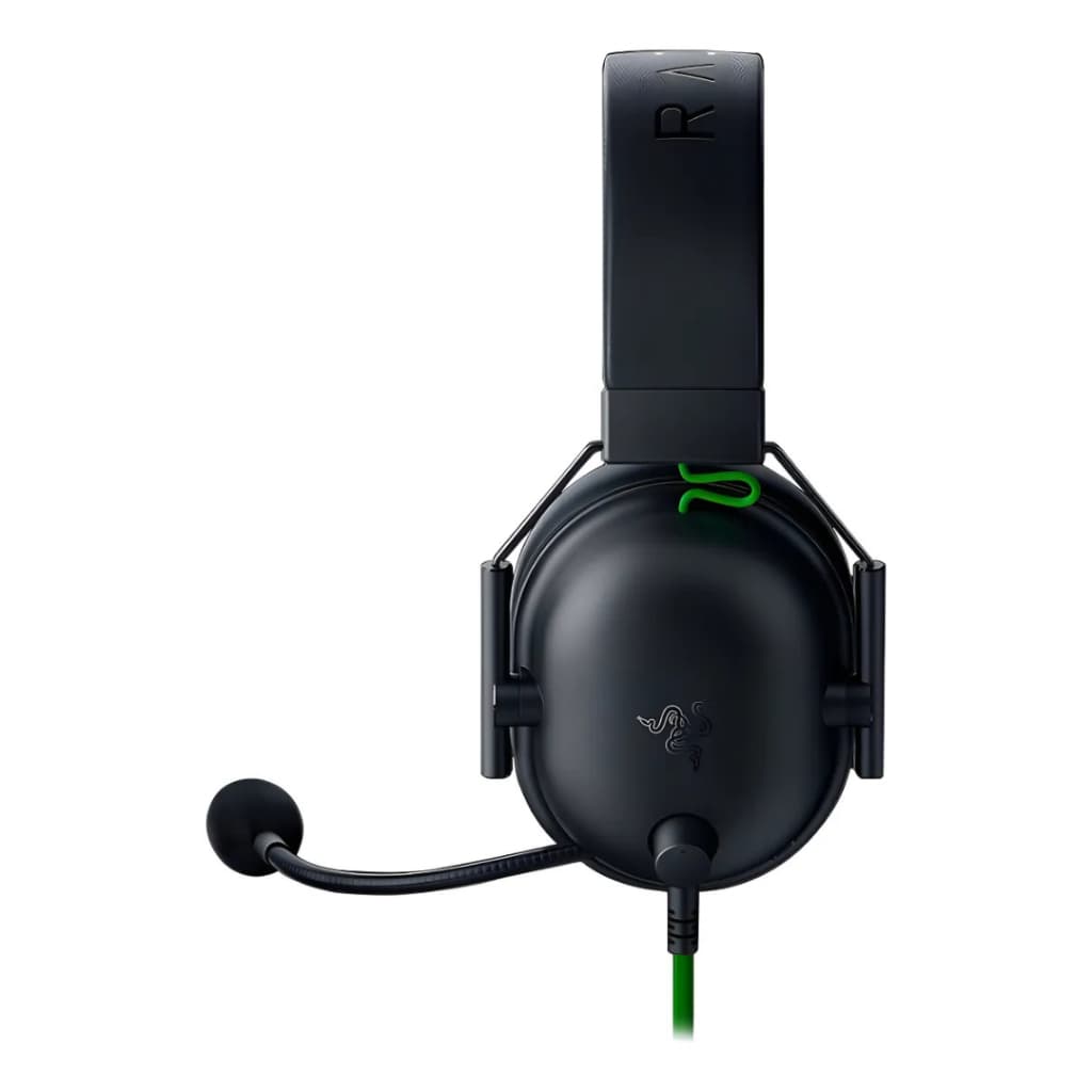 Fone Gamer Razer BlackShark V2 X Headset Profissional Som Surround Mic Ultra Leve – Preto