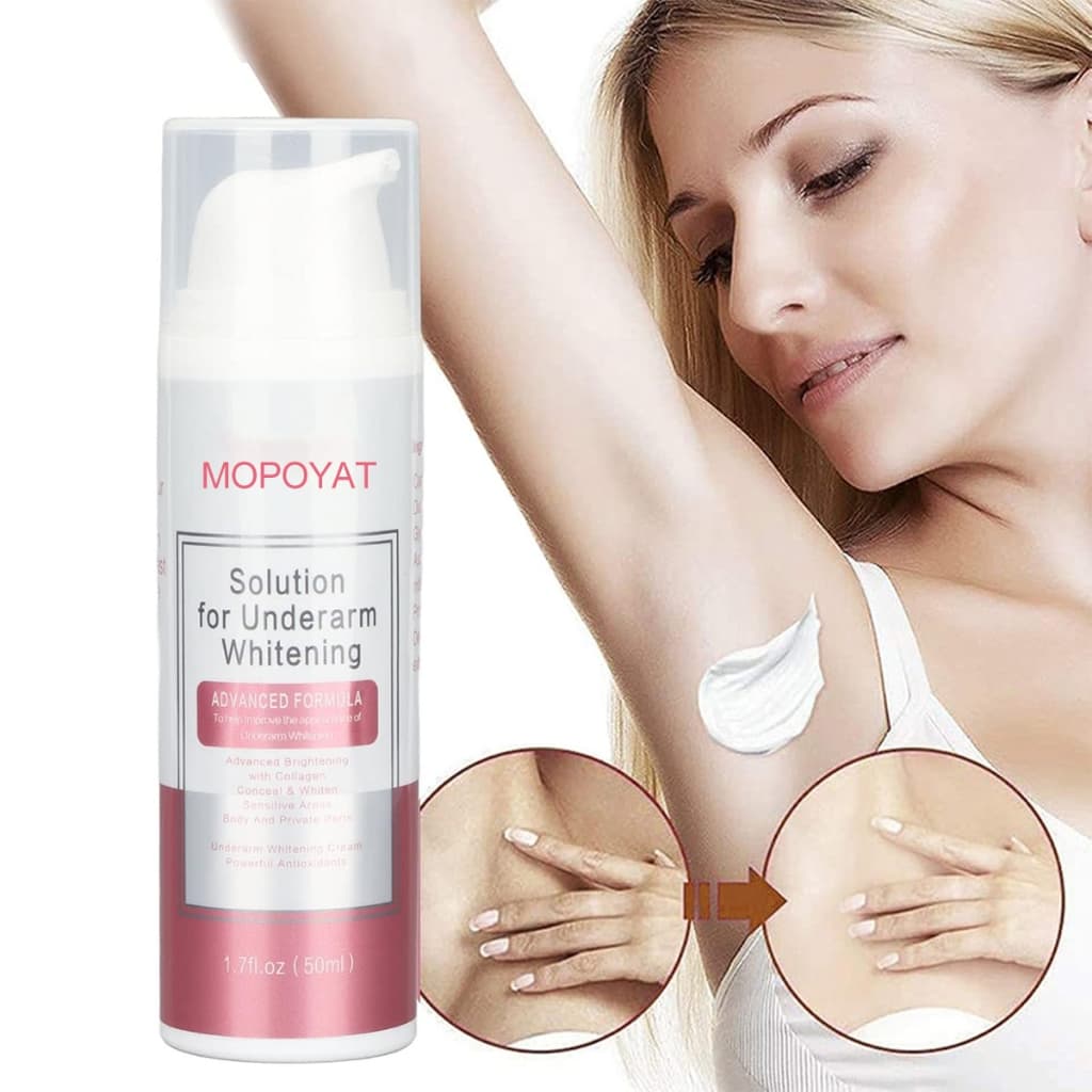 Clareador Corporal Avançado para Axilas e Áreas Íntimas, Fórmula Sensível com Colágeno, 50ml