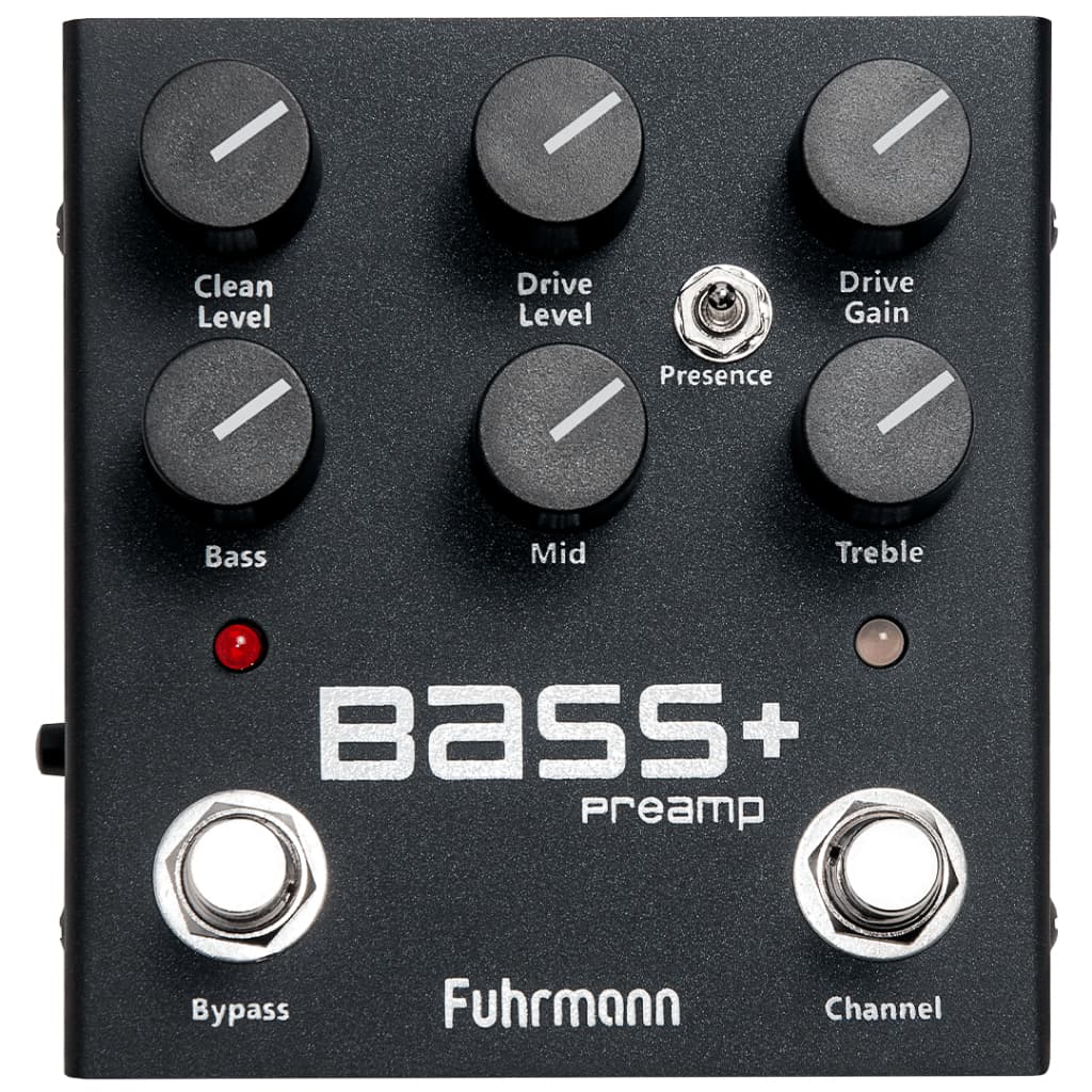 Pedal de Efeito Bass+ Preamp - Fuhrmann