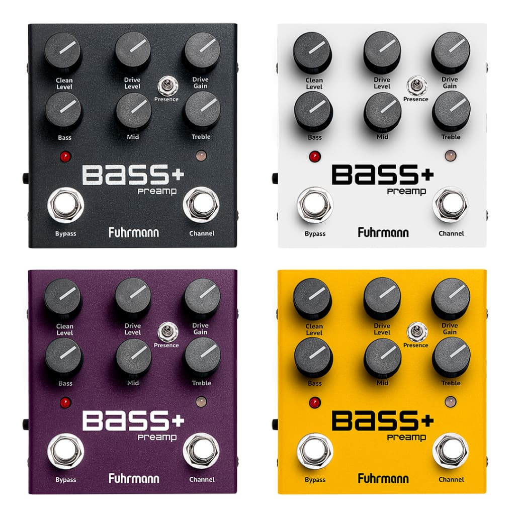 Pedal de Efeito Bass+ Preamp - Fuhrmann