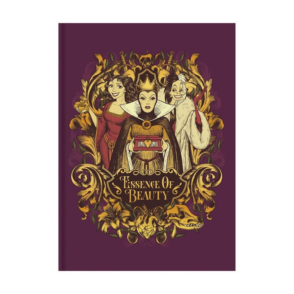 Caderno Capa Dura Vilões da Disney 160 Folhas - Sortida