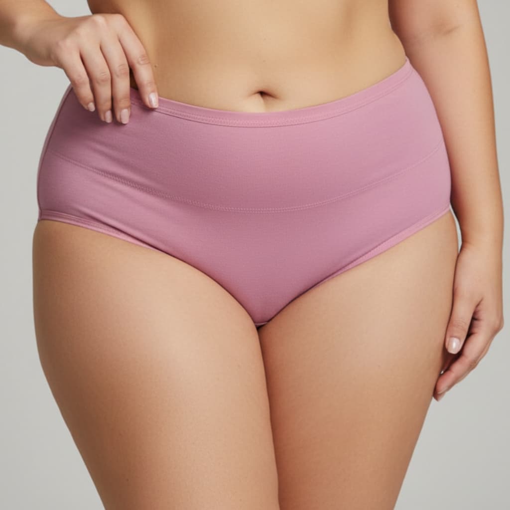 Kit 6 Calcinha Feminina Algodão Adulta Cotton Plus Size Confortável Empório Da Roupa