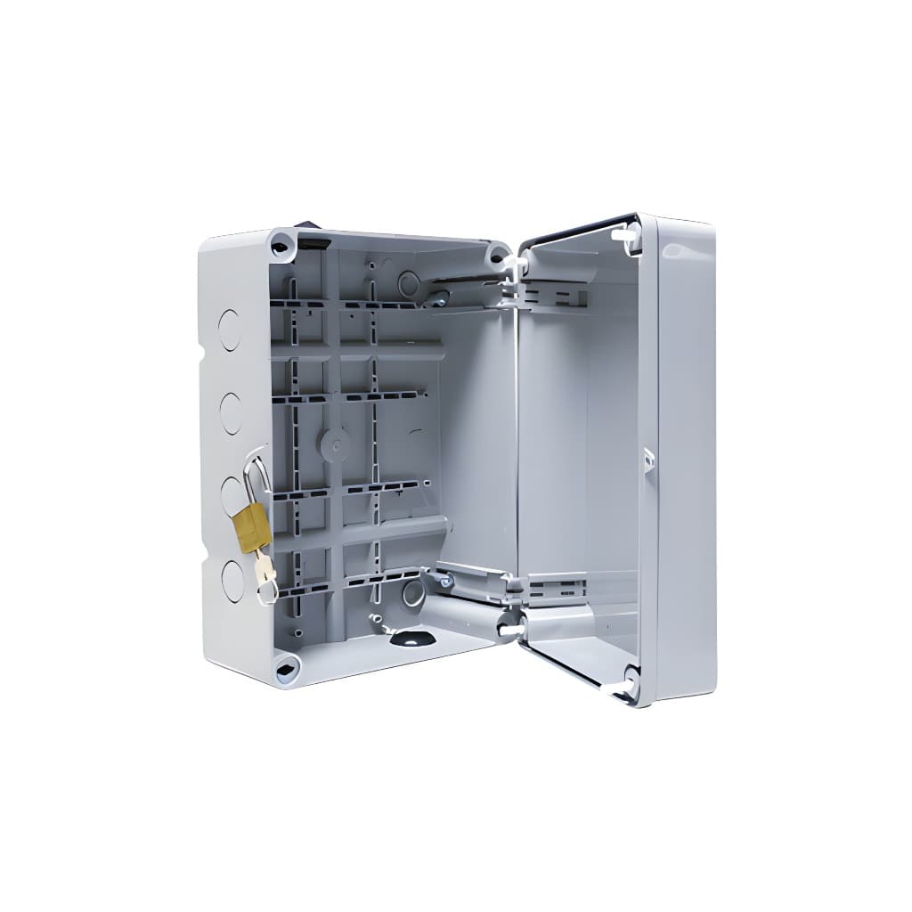 Caixa De Passagem Organizadora Multiuso Cftv Ip65 27x19x12 Stilus