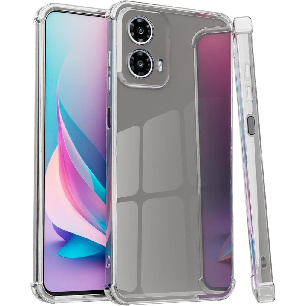 Capa Motorola Moto G35 Capinha Case Transparente Anti Impacto Bordas Reforçadas Silicone TPU