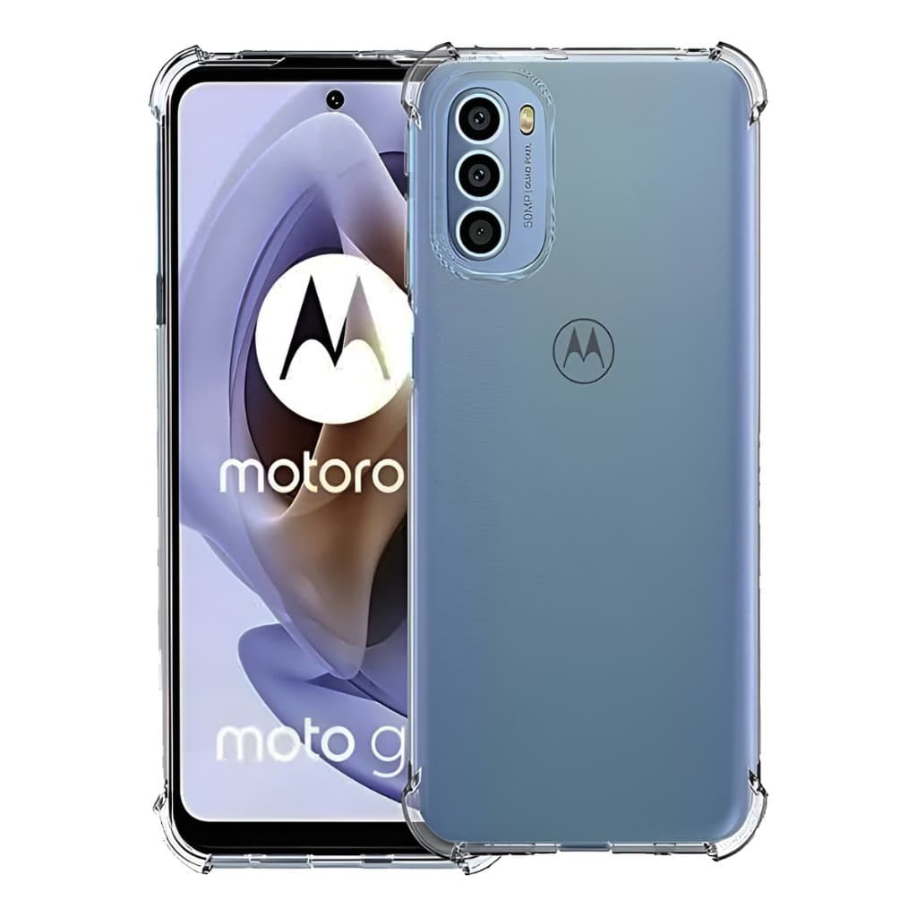 Capa Motorola Moto G31 Capinha Case Transparente Anti Impacto Bordas Reforçadas Silicone TPU