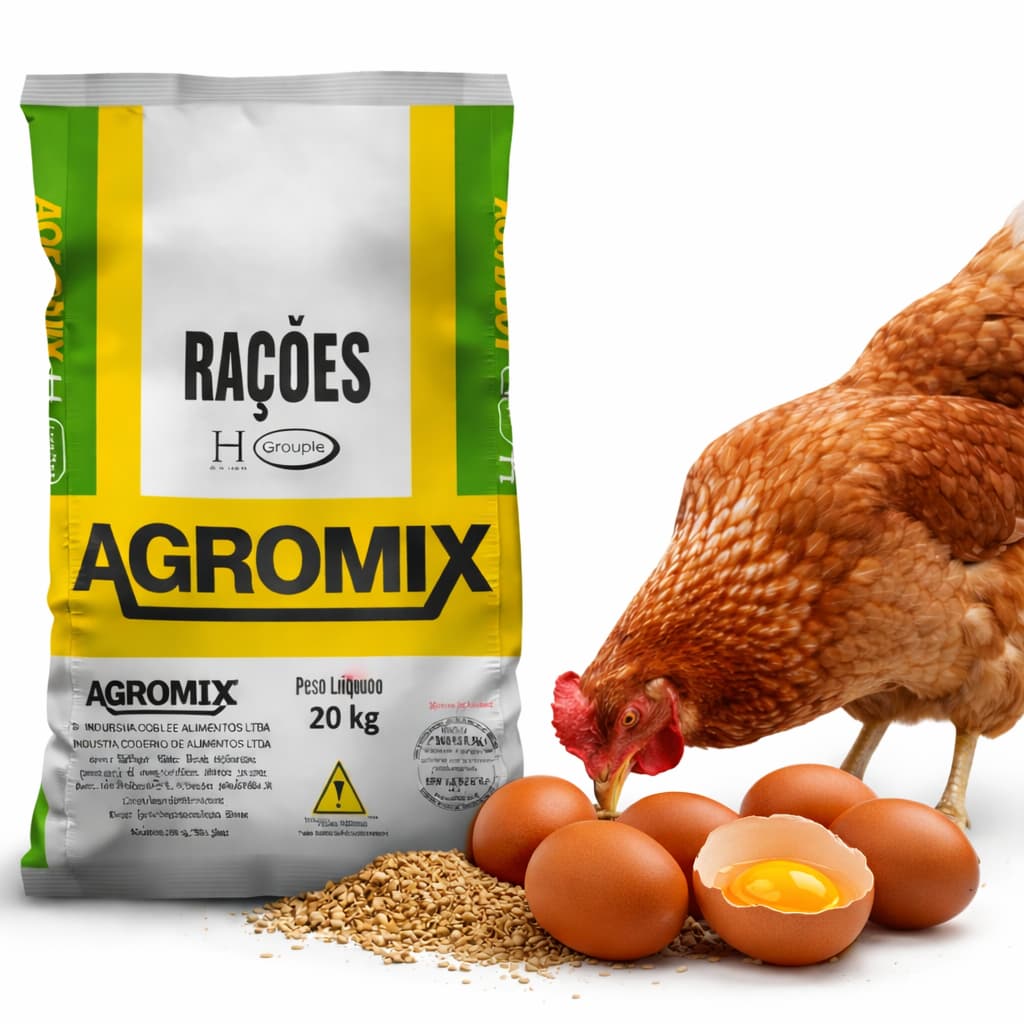 Ração Aves Postura Triturada 20 kg - Para Aves em Produção de Ovos, Galinhas Poedeiras - Aumentar a Produção de Ovos