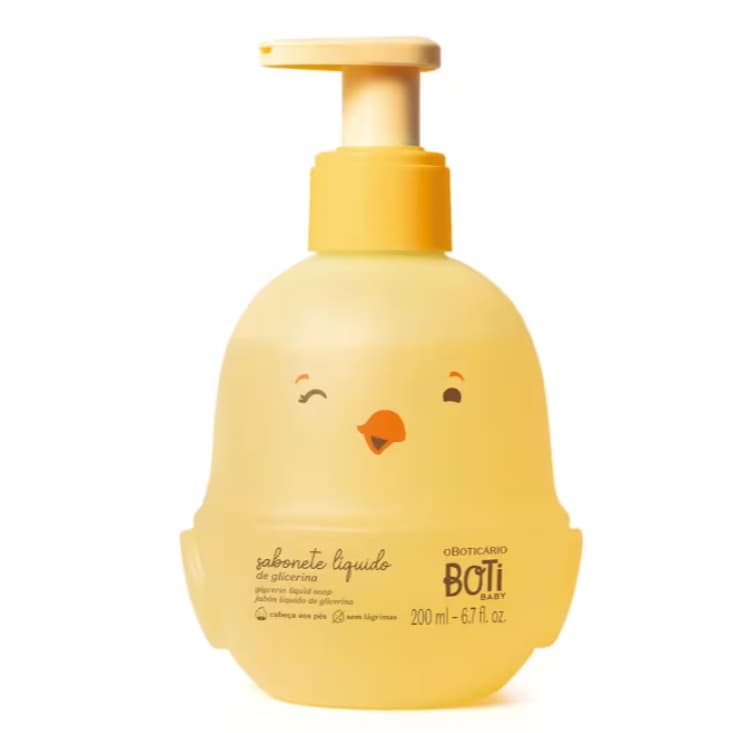 Sabonete Líquido Corpo e Cabelo Boti Baby, 200ml