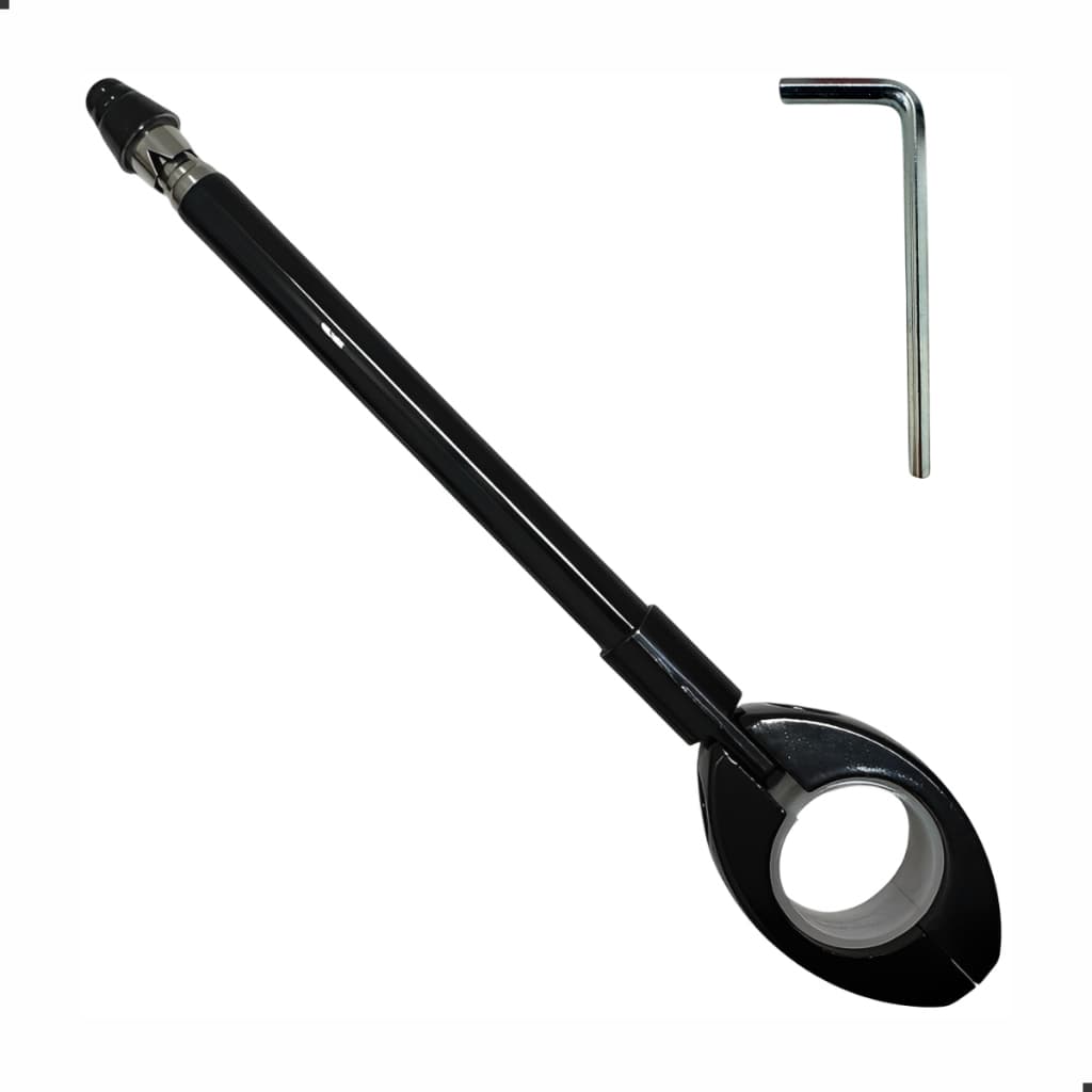 Antena Corta Linha Pipa P/moto Cerol Fixação Retrovisor guidão Inox Retrátil KIT 2UN, 1UN VARIADOS