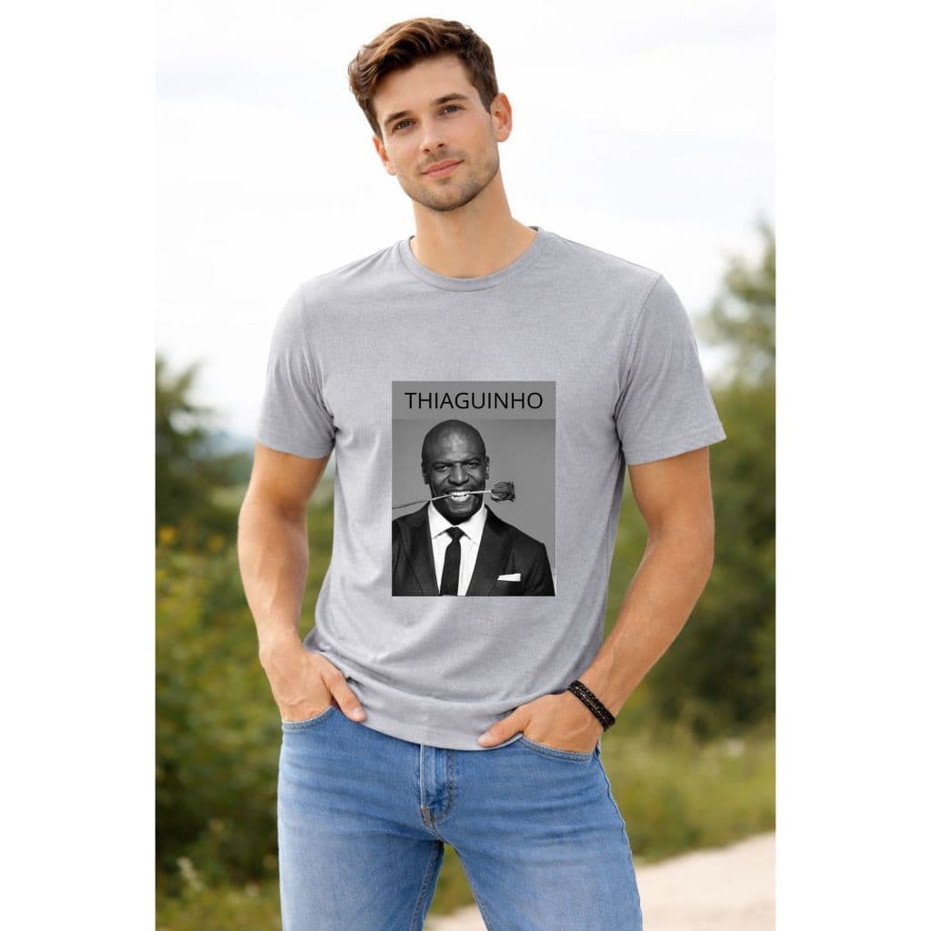 Camiseta Básica Excelente Costura 100% Algodão Estampa Divertida