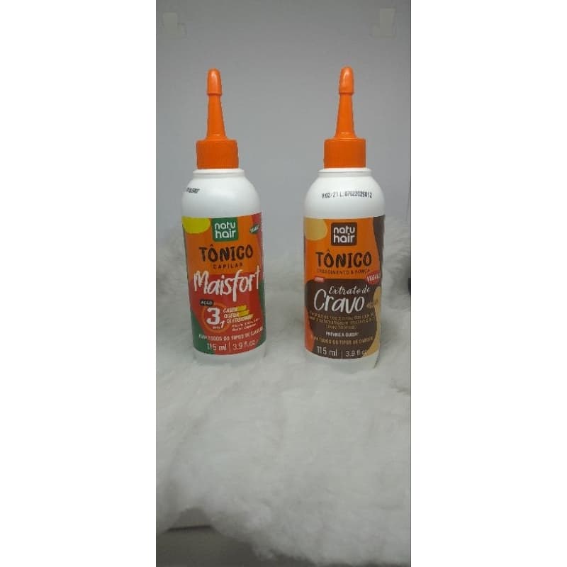 Tonico capilar Natuhair cravo e mais forte 115ml antiqueda e crescimento