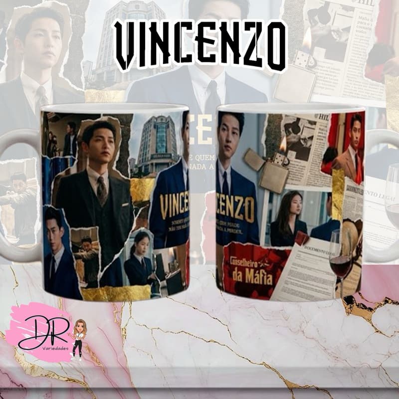 Caneca Personalizada Dorama Vincenzo Casano