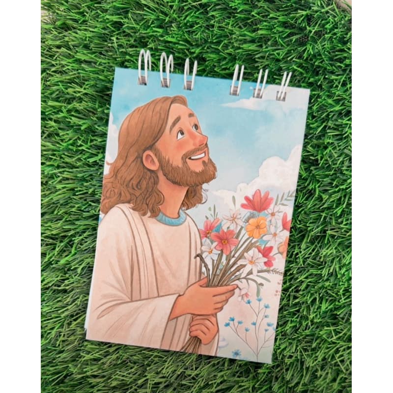 Bloco de rascunho Jesus tamanho A6