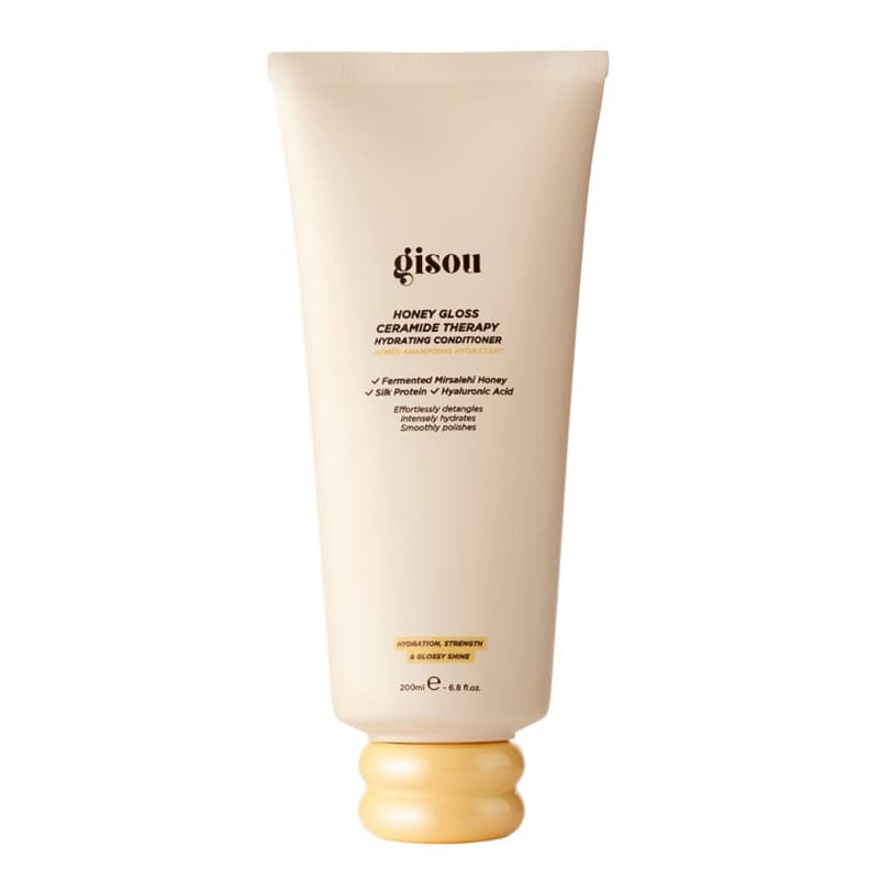NOVO! Honey Gloss Ceramide Therapy Gisou Condicionador 200ml Hidratante ORIGINAL + brinde