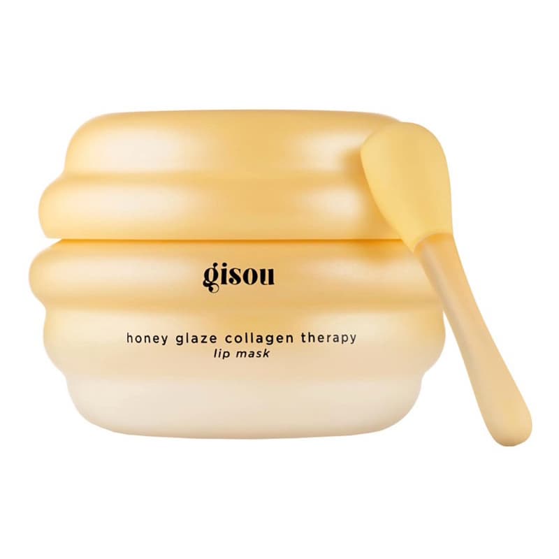 NOVO! Honey Glaze Collagen Therapy Máscara Labial Gisou Lipbalm Hidratante com Mel ORIGINAL + brinde