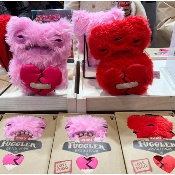 Pelúcia Fuggler Love Monster De 23 Cm Monstros Série Anime Presenteavel
