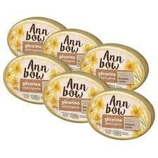 Kit C/10 Unidades Sabonete em Barra Glicerinado Ann Bow Glicerina Adstringente 90g