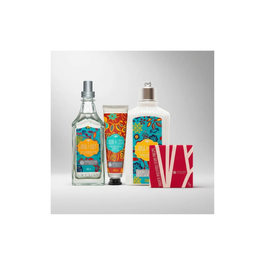 Kit L'occitane Água De Coco ( 4 Produtos)