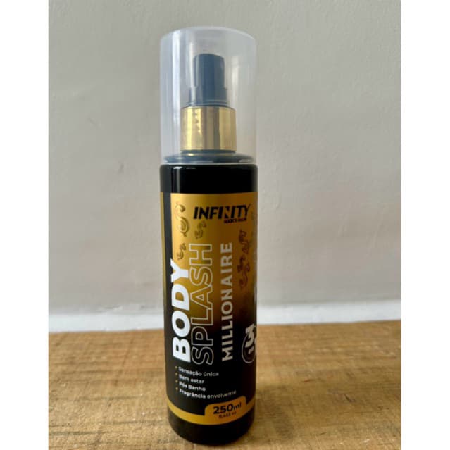 Body Splash Masculino Pós-Banho Millionaire – Infinity Looks Hair (250ml)