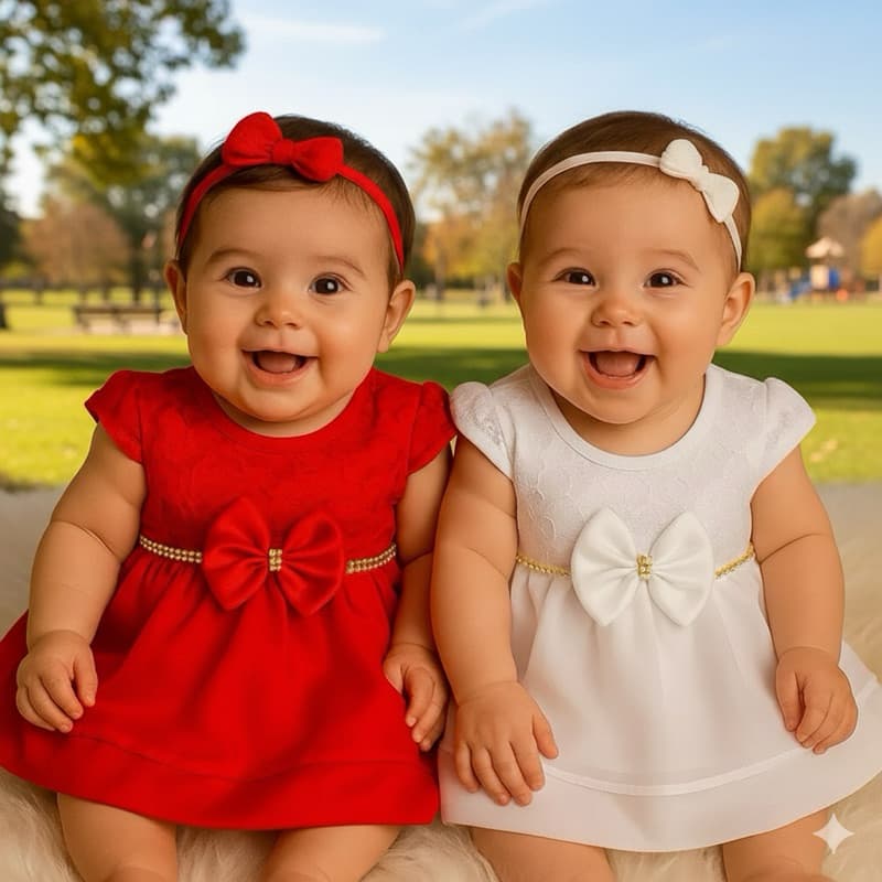 vestido de luxo para bebê menina festa fofo verão fashion