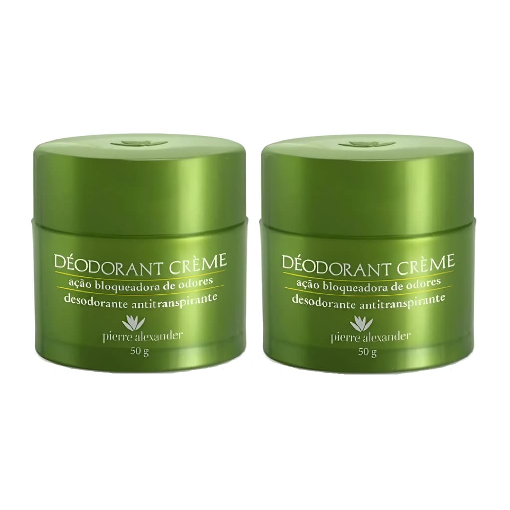 KIt 2 Desodorante Pierre Alexander Bloqueadora De Odores 50g