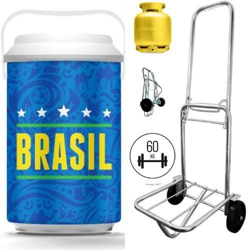 CARRINHO MALEIRO DE FEIRA IDEAL PARA PRAIA CARGAS GALÃO DE ÁGUA GÁS MALAS