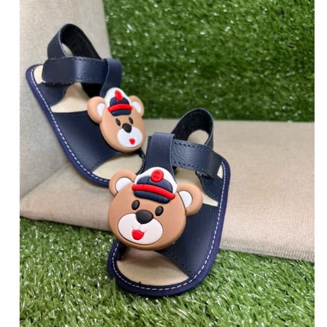 SANDALIA DE BEBÊ URSO MARINHEIRO MENINO