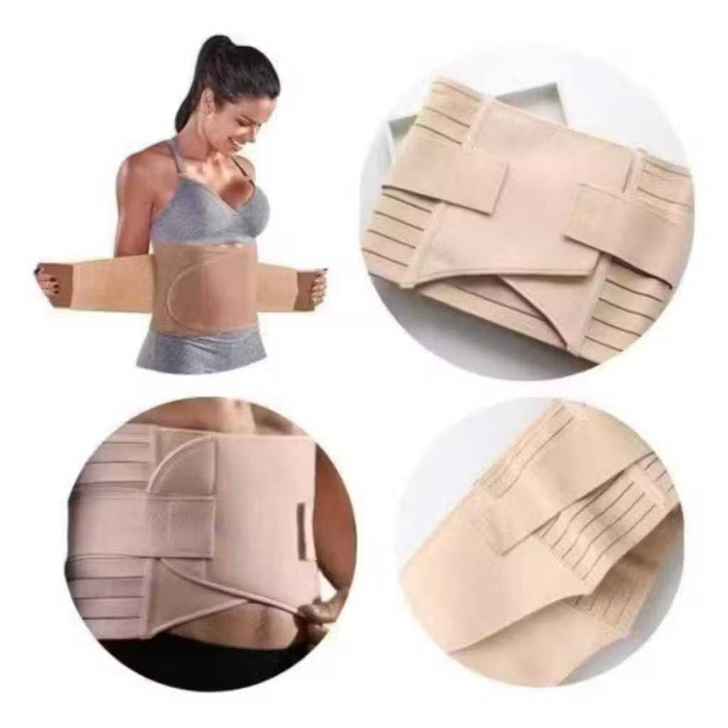 Cinta Abdominal de Alta Compressão | Redução de Medidas e Modeladora