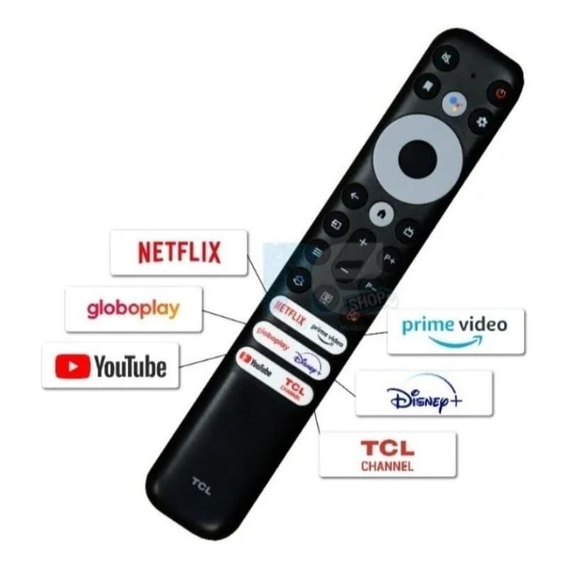 controle pra tv smart TCL modelos compatíveis P635 43p635 50p635 55p635 Google tv